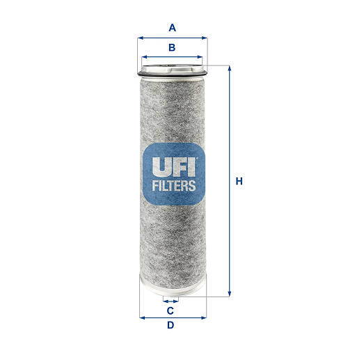 فيلتر هواکش درونی 720 تراکر ufi